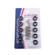 Load image into Gallery viewer, JDM Style Fender Washer (10pcs/Pack) Aluminum Washers And M6 Bolt For Honda Civic Integra RSX License Plate Screw RS-QRF002-TP