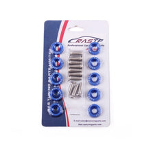 Load image into Gallery viewer, JDM Style Fender Washer (10pcs/Pack) Aluminum Washers And M6 Bolt For Honda Civic Integra RSX License Plate Screw RS-QRF002-TP