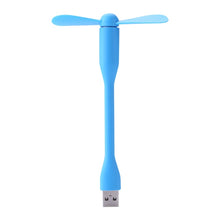Load image into Gallery viewer, Mini Flexible Bendable USB Fan for Power Bank Laptop PC AC Charger Portable Hand Fan Computer Summer Gadget
