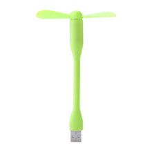 Load image into Gallery viewer, Mini Flexible Bendable USB Fan for Power Bank Laptop PC AC Charger Portable Hand Fan Computer Summer Gadget
