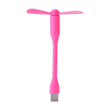 Load image into Gallery viewer, Mini Flexible Bendable USB Fan for Power Bank Laptop PC AC Charger Portable Hand Fan Computer Summer Gadget
