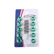 Load image into Gallery viewer, JDM Style Fender Washer (10pcs/Pack) Aluminum Washers And M6 Bolt For Honda Civic Integra RSX License Plate Screw RS-QRF002-TP
